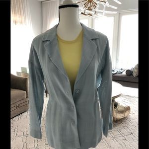 Prada baby blue women’s suit jacket size 44